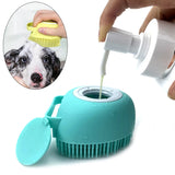 Escova De Banho Massageadora Para Cães E Gatos